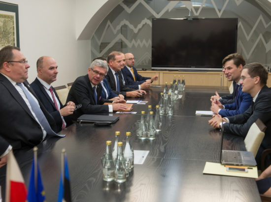 Euroopa Liidu asjade komisjoni liikmed kohtusid Poola parlamendi ülemkoja (Senat) esimehe Stanisław Karczewskiga